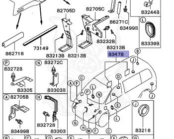 Mitsubishi - Delica - PD6W - 1995 - HSEXE2 - 6G72
