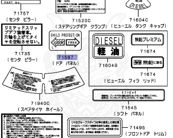 Mitsubishi - Mirage - CD7A - 1996 - SRHT - 4D65