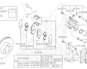 Subaru - Exiga - YA5 - Jan-2008 - Dec-2010 - GT - Wagon - 4W - 5-speed automatic transmission - Right hand - EJ205