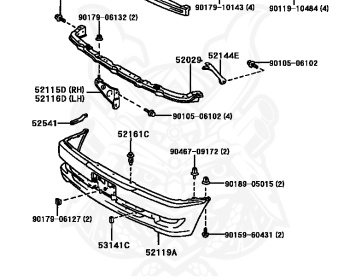 Momo Genuine Cresta GX100 Exterior OEM parts supplied from Japan