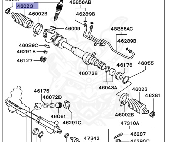 Mitsubishi - Diamante - F11A - 1992 - TNHE - 6G71