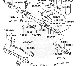 Mitsubishi - GTO - Z16A - 1993 - MNGF3 - 6G72