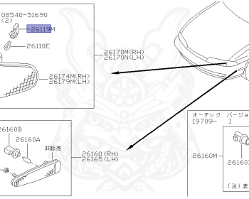 Nissan - Silvia - S14 - 1998 - QS - HARDTOP(K) - MANUAL TRANSMISSION(MT) - TWO WHEELS STEERING(2WS) - SR20DE