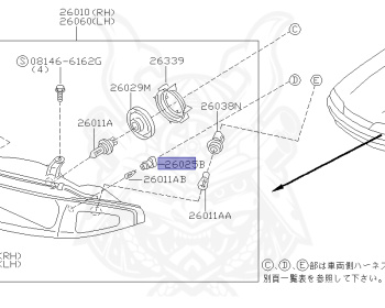 Nissan - Skyline - R33 GTS-t - ECR33 - 1996 - GTS25TM1 - 4 DOOR SEDAN(4S) - 2 WHEEL DRIVE(2WD) - MANUAL TRANS 5-SPEED(MT.F5) - HICAS - RB25DET