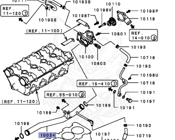 Mitsubishi - Lancer Evolution V - CP9A - 1998 - SNDF - 4G63