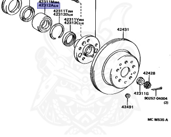 Toyota - Aristo - JZS147 - 1996 - 3.0V TYPE - 2JZGTE