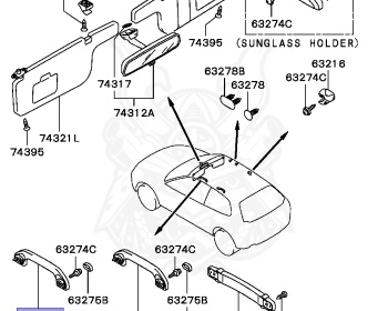 Mitsubishi - Mirage - CJ1A - 1998 - MNUE - 4G13