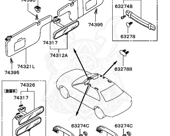 Mitsubishi - Lancer - CM8A - 1995 - PRXT - 4D68
