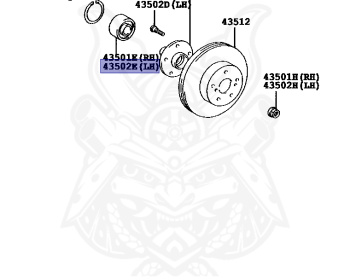 Toyota - Wish - ZNE14G - 2003 - X TYPE - 1ZZFE