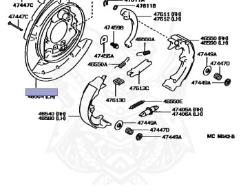 Toyota - Aristo - JZS147 - 1992 - 3.0V TYPE - 2JZGTE