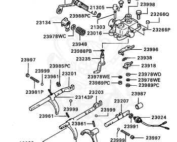Mitsubishi - Minicab Truck - U19T - 1990 - YFS - 3G83