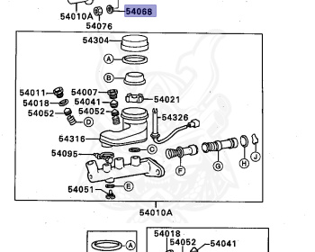Mitsubishi - Starion - A183A - 1982 - MRTG2 - G63B
