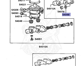 Mitsubishi - Mirage - C83A - 1988 - MNGF - 4G61