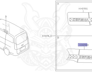 Nissan - Serena - C24 - 2002 - Highway Star - WAGON(W) - 2 WHEEL DRIVE(2WD) - CVT(CVT) - Flooded roof (N/R) - QR20DE