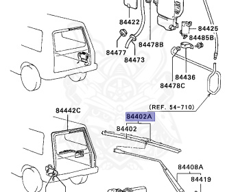 Mitsubishi - Pajero - L149G - 1989 - WMNFX - 4D56