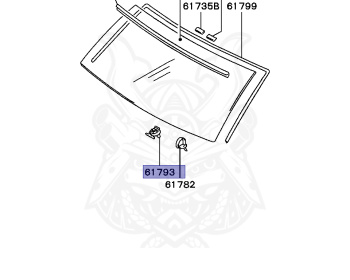 Mitsubishi - Lancer - CB3A - 1996 - SRUD - 4G91