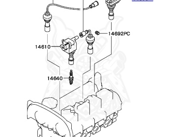 Mitsubishi - Pajero Mini - H58A - 2001 - MNGF - 4A30