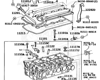 Toyota - Camry - ACV30 - 2005 - 2.4G TYPE - 2AZFE