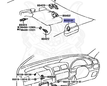 Toyota - Starlet - EP91 - 1997 - REFLET TYPE - 3-DOOR - Automatic - 4EFE