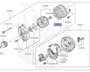 Nissan - Teana - J32 - 2008 - 250XV GRADE - SEDAN(SED) - 2 WHEEL DRIVE(2WD) - CVT(CVT) - VQ25DE