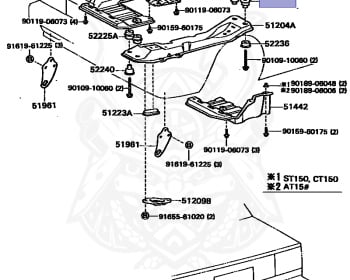 Toyota - Carina - AT150 - 1985 - SE TYPE - 4-DOOR - Automatic - 3ALU