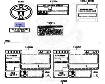 Toyota - Corolla - AE101 - 1992 - SJ TYPE - COUPE - Manual - 4AFE