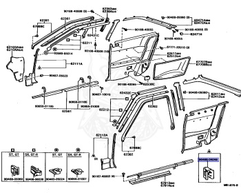 Toyota - Celica - ST162 - 1988 - GT TYPE - LIFTBACK - Manual - 3SGELU