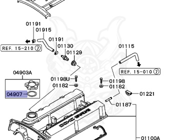 Mitsubishi - Lancer Evolution IV - CN9A - 1996 - SNDF - 4G63