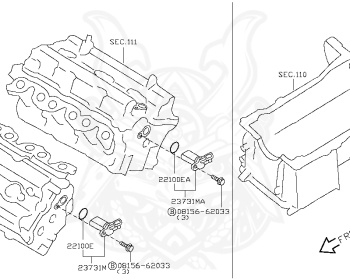 Nissan - Fuga - Y50 - 2007 - 350XV - SEDAN(S) - 2 WHEEL DRIVE(2WD) - AUTOMATIC TRANSMISSION(AT) - VQ35DE
