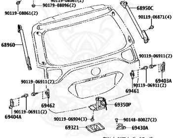 Toyota - Estima Hybrid - AHR20W - 2017 - AERAS PREMIUM TYPE - 2AZFXE