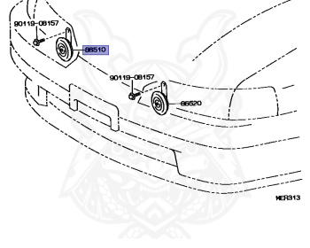 Toyota - Cynos - EL44 - 1995 - BETA - Automatic - 5EFHE