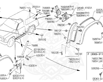 Nissan - Safari - Y60 - 1990 - AD GRADE - HARDTOP(HT) - AUTOMATIC TRANSMISSION(AT) - TD42