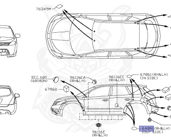 Nissan - Murano - Z50 - 2007 - 350XV Grade - WAGON(W) - 2 WHEEL DRIVE(2WD) - MCVT(MCVT) - VQ35DE