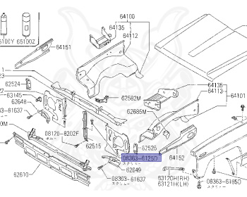 Nissan - Safari - Y60 - 1990 - AD GRADE - HARDTOP(HT) - AUTOMATIC TRANSMISSION(AT) - TD42