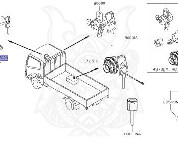 Nissan - Atlas - F24 - 2010 - BASE GRADE - Truck (C/O/STD) - 4-link standard (4WD/STD) - 5 SPEED MANUAL TRANS(5MT) - ZD30DDTI
