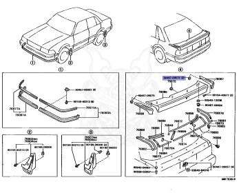Toyota - Corona - ST170 - 1990 - EXS TYPE - SEDAN - Automatic - 4SFE