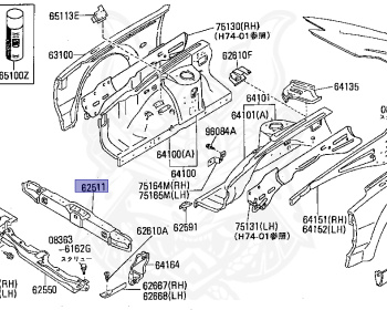 Genuine Fairlady Z Z31 Exterior OEM parts supplied from