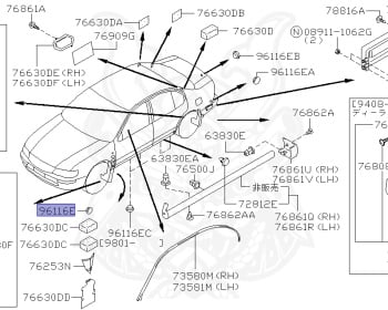 Genuine Atlas F22 Exterior OEM parts supplied from Japan - Nengun