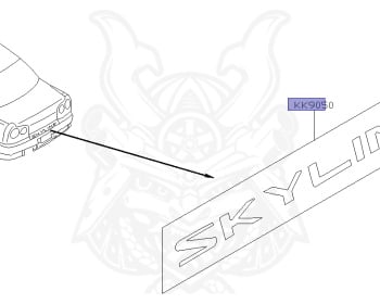 Nissan - Skyline - R34 25GT - ENR34 - 1998 - 25GT - 2 door hard top (2K) - MANUAL TRANS 5-SPEED(MT.F5) - High cast, 2-link (IRS.2WD) - RB25DE
