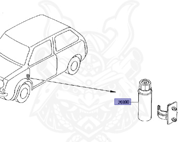 Nissan - Pao - PK10 - 1989 - SEDAN(S) - AUTOMATIC TRANSMISSION(AT) - MA10S