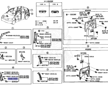 Toyota - Hiace - VCH10W - 1998 - Q TYPE - 5-DOOR - Automatic - 5VZFE