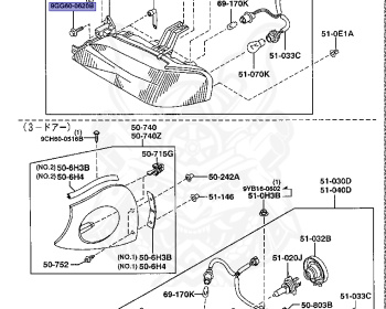 Mazda - Laser - BHALPF 100001 - Apr-1994 - Right hand - Z5-DE