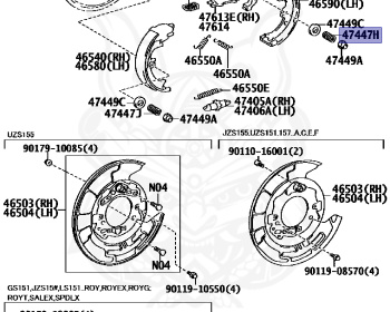 Toyota - Majesta - JZS151 - 1995 - ROYAL TOURING TYPE - HARDTOP - Automatic - 1JZGE