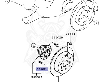 Mitsubishi - Grandis - NA4W - 2003 - LRGY - 4G69