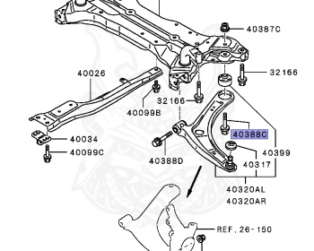 Mitsubishi - Delica D:5 - CV5W - 2008 - LTHH8 - 4B12