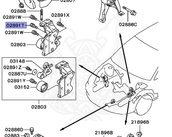 Mitsubishi - Lancer Evolution Wagon - CT9W - 2002 - LJGFZ - 4G63