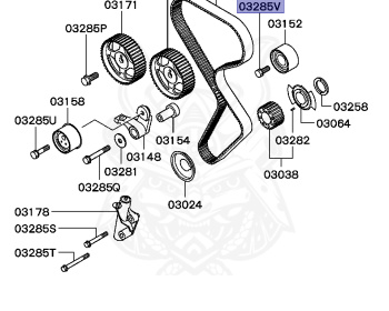 Mitsubishi - Mirage - CJ4A - 1997 - MRGH - 4G92
