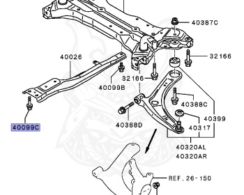 Mitsubishi - Outlander - CW5W - 2005 - XTHHZ - 4B12