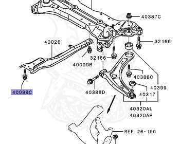 Mitsubishi - Galant Fortis - CY4A - 2007 - STMHZ - 4B11