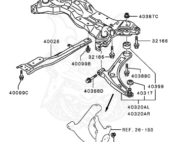 Mitsubishi - Outlander - CW6W - 2010 - XLHYZ1 - 6B31